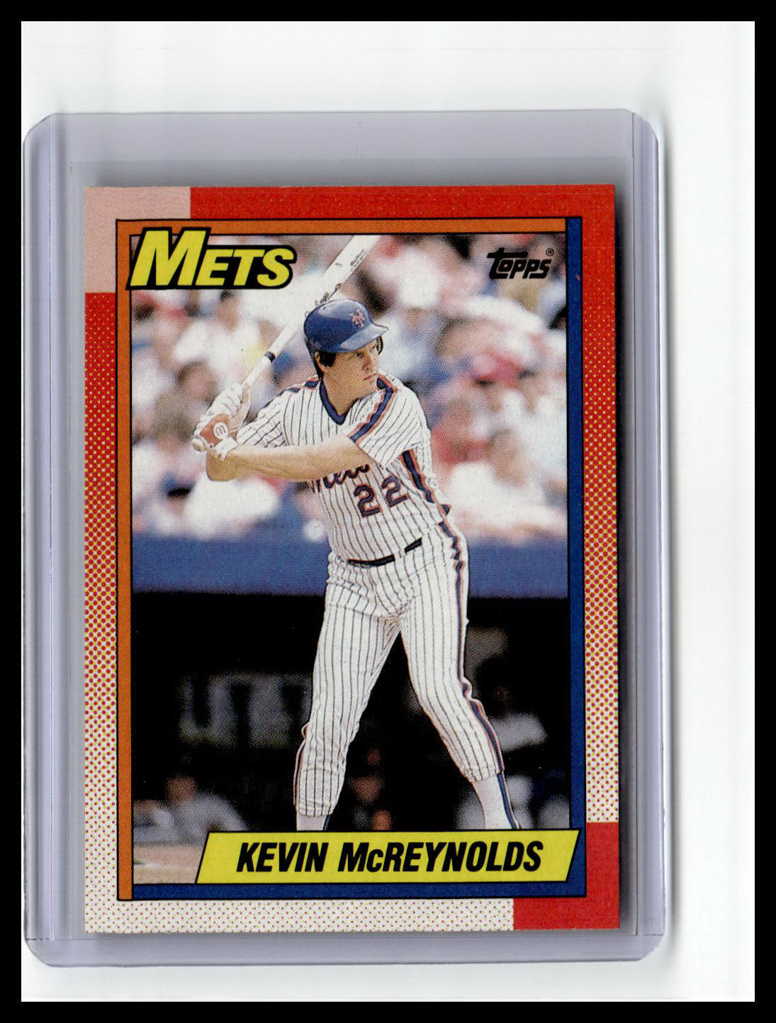 1990 Topps DoubleHeaders #NNO Kevin McReynolds