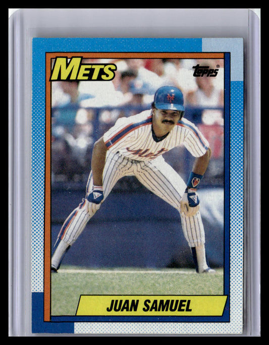 1990 Topps #85 Juan Samuel