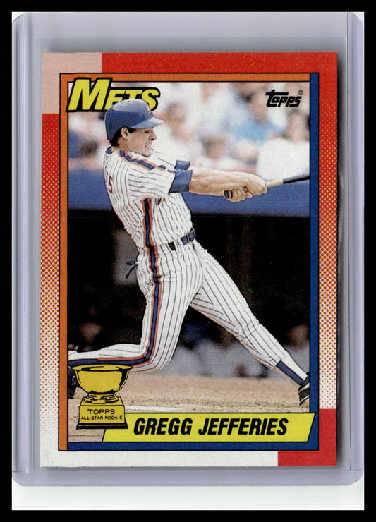 1990 Topps #457 Gregg Jefferies