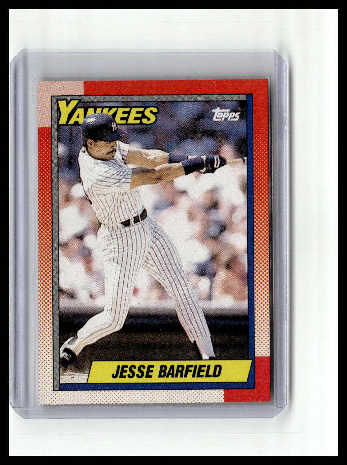 1990 Topps #740 Jesse Barfield Collector's Edition (Tiffany)
