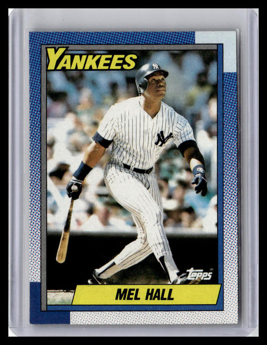 1990 Topps #436 Mel Hall