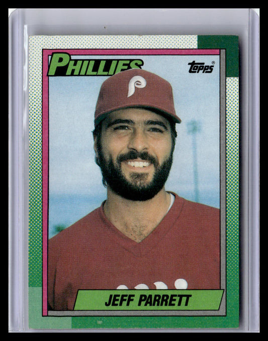 1990 Topps #439 Jeff Parrett