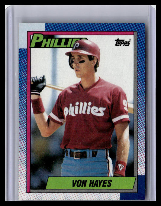 1990 Topps #710 Von Hayes