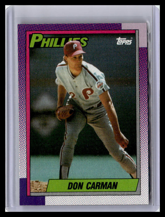 1990 Topps #731 Don Carman