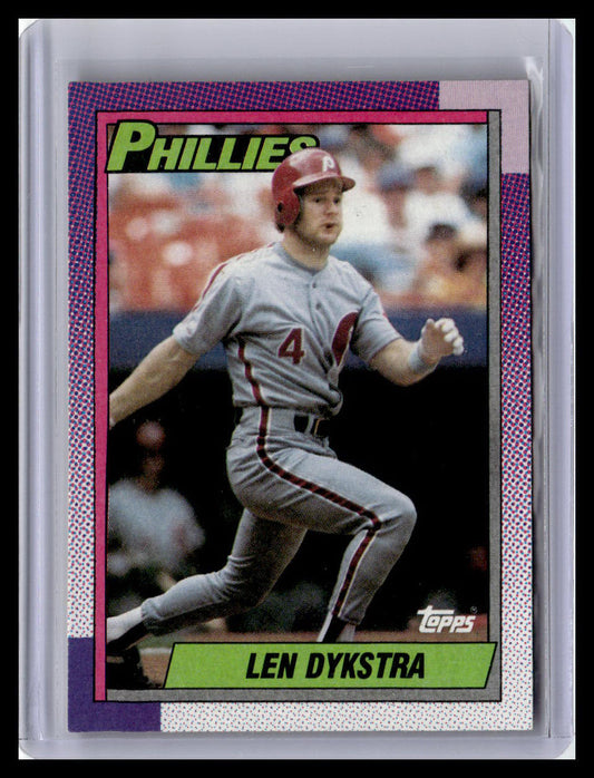 1990 O-Pee-Chee #515 Len Dykstra