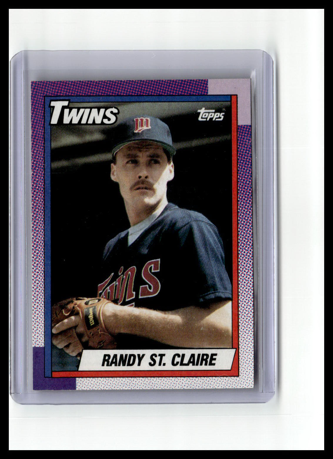 1990 Topps #503 Randy St. Claire