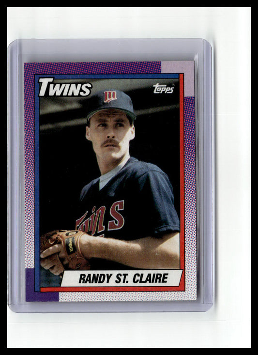 1990 Topps #503 Randy St. Claire