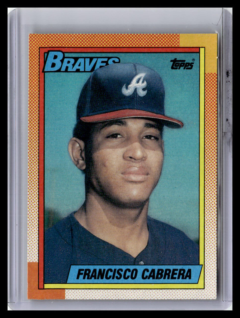 1990 Topps #254 Francisco Cabrera
