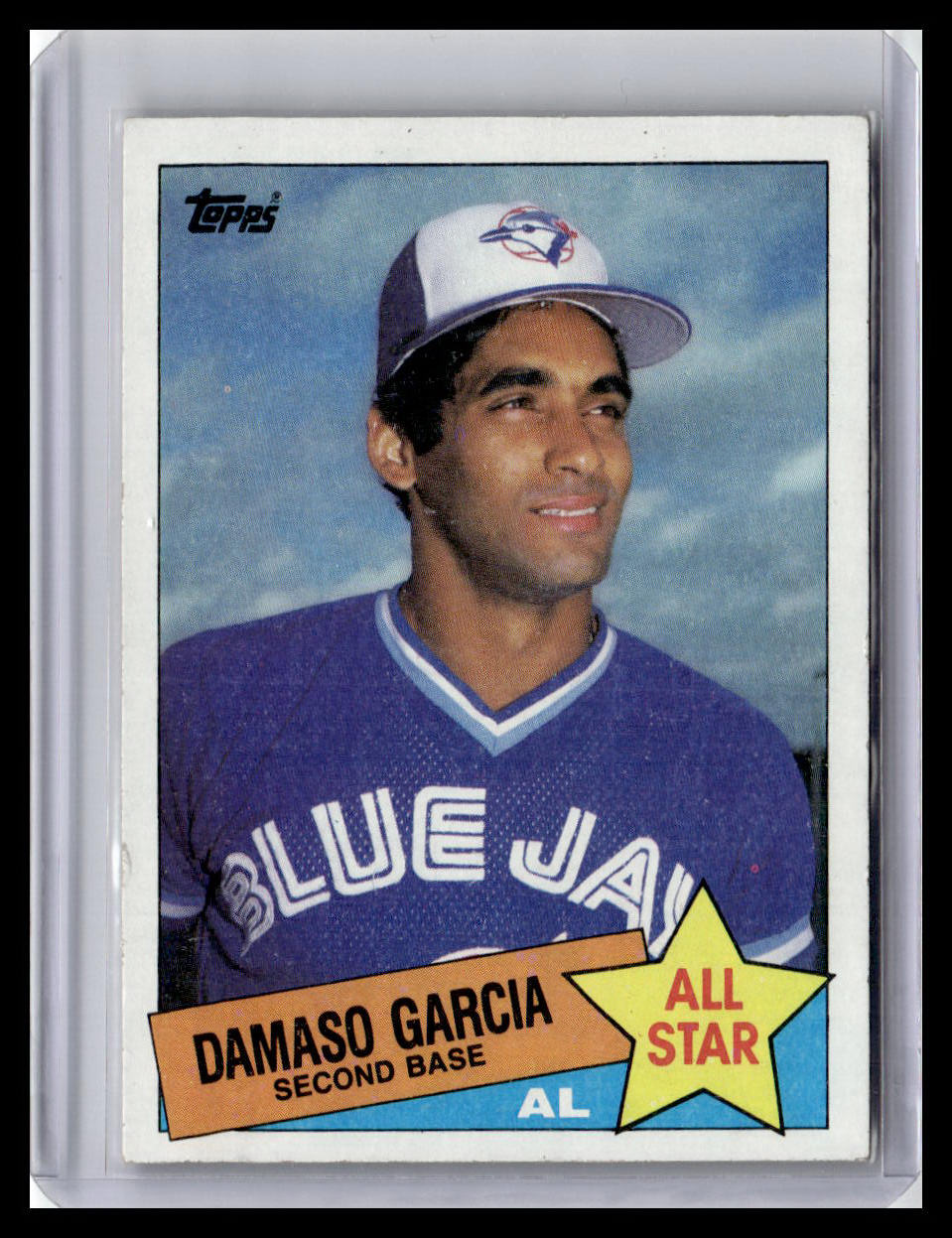 1985 Topps #702 Damaso Garcia