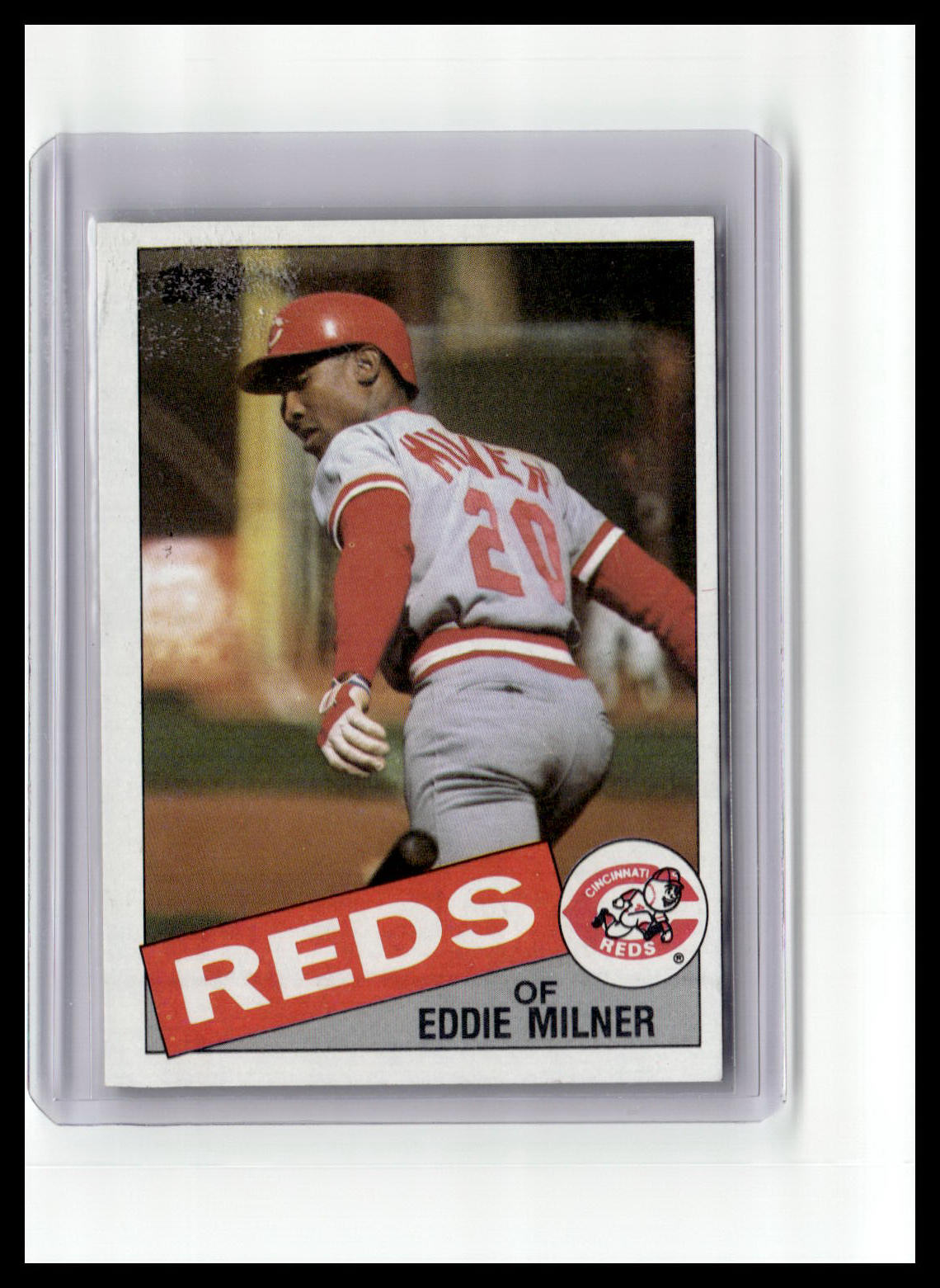 1985 Topps #198 Eddie Milner