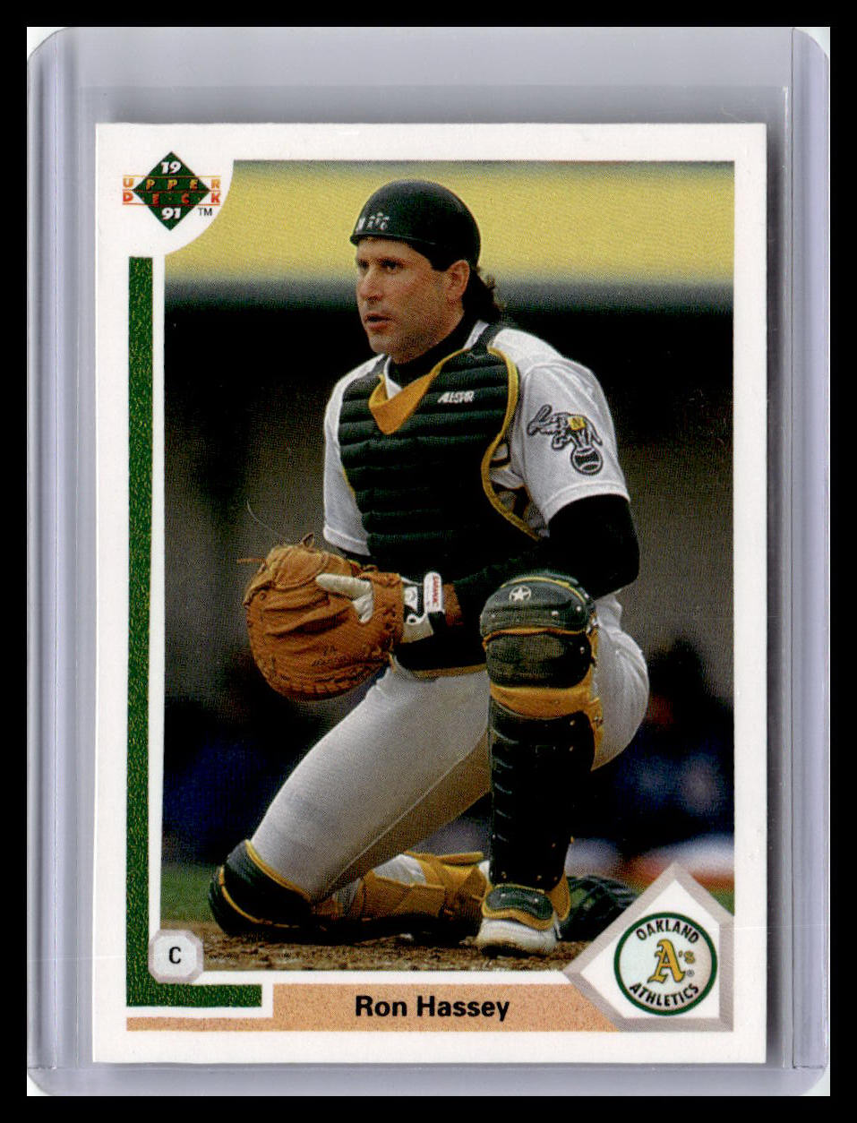 1991 Upper Deck #401 Ron Hassey