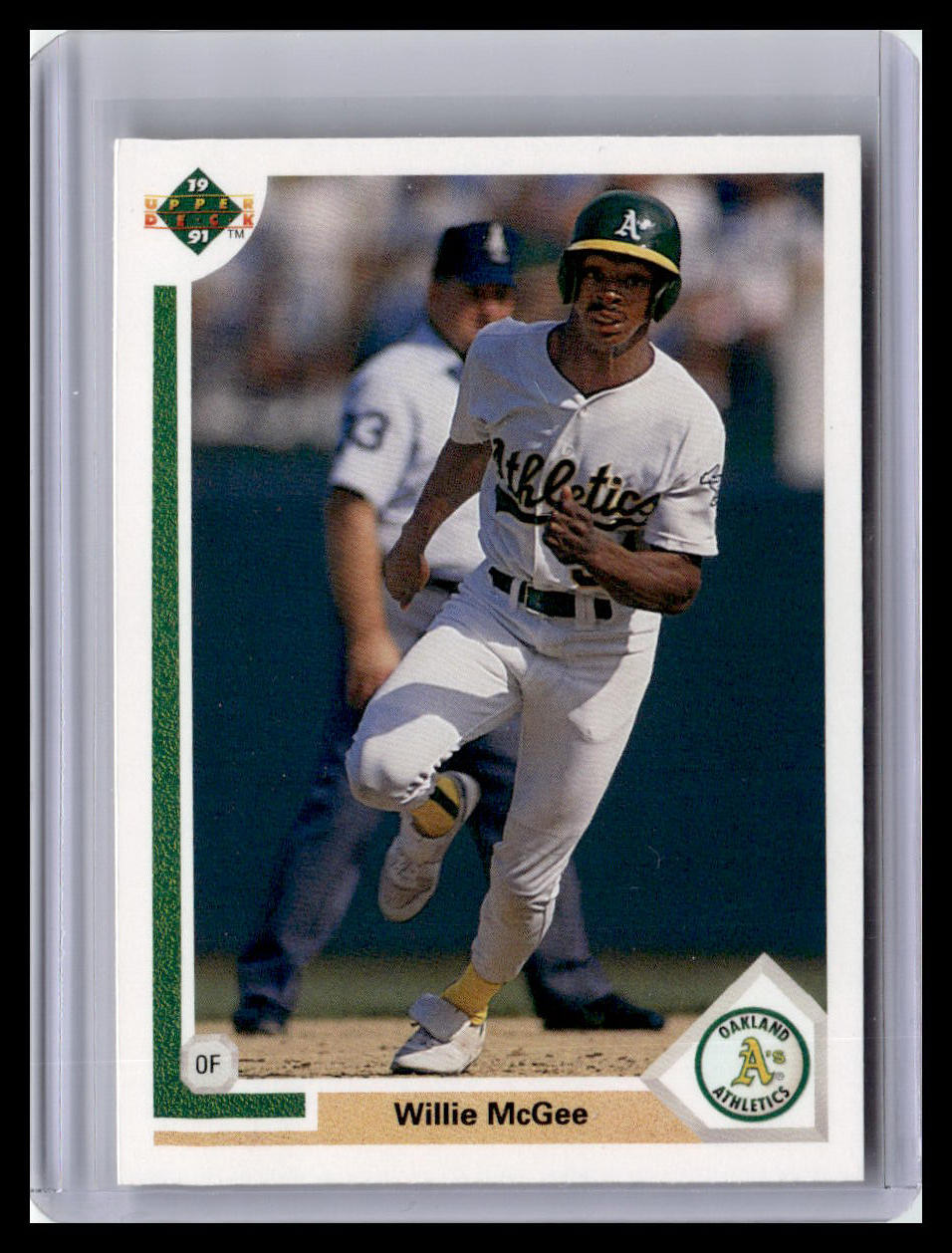 1991 Upper Deck #584c Willie McGee