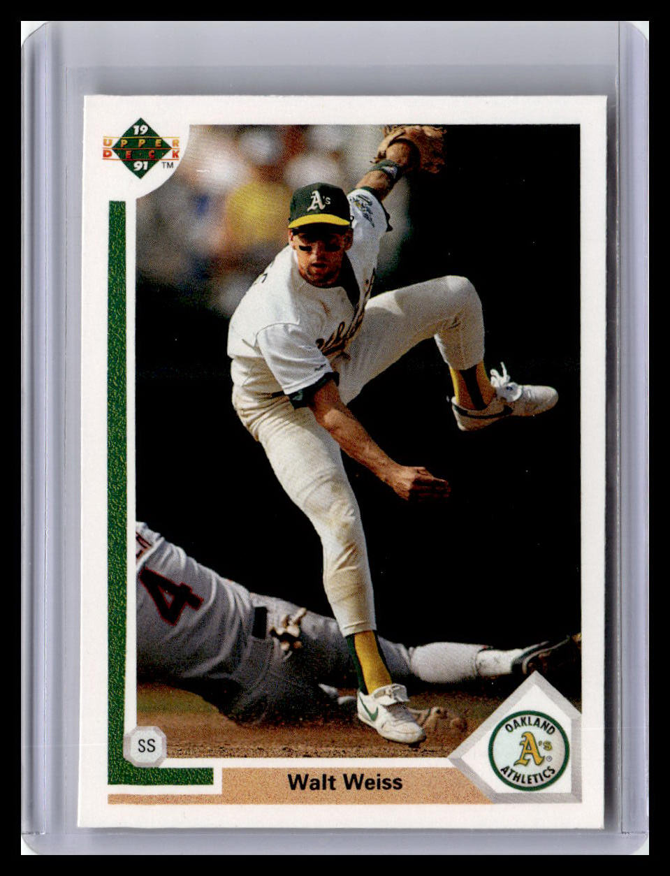 1991 Upper Deck #192b Walt Weiss