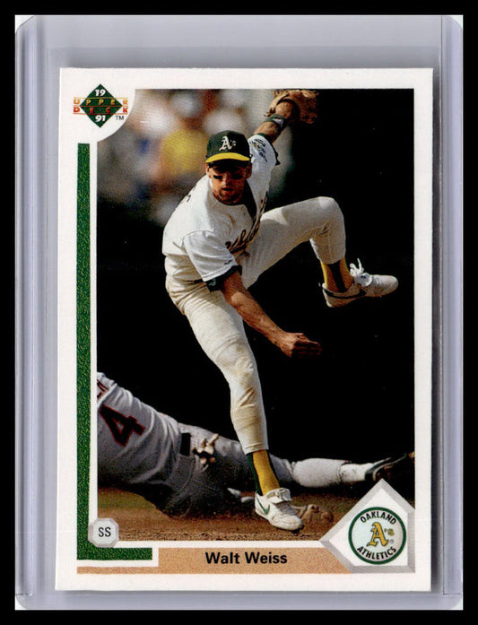 1991 Upper Deck #192b Walt Weiss