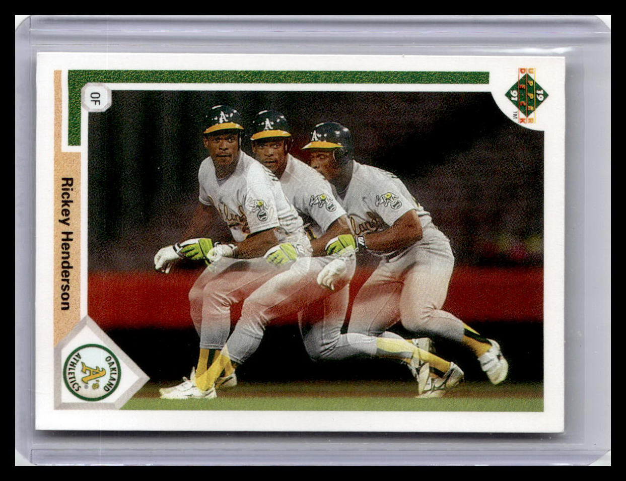 1991 Upper Deck #444 Rickey Henderson