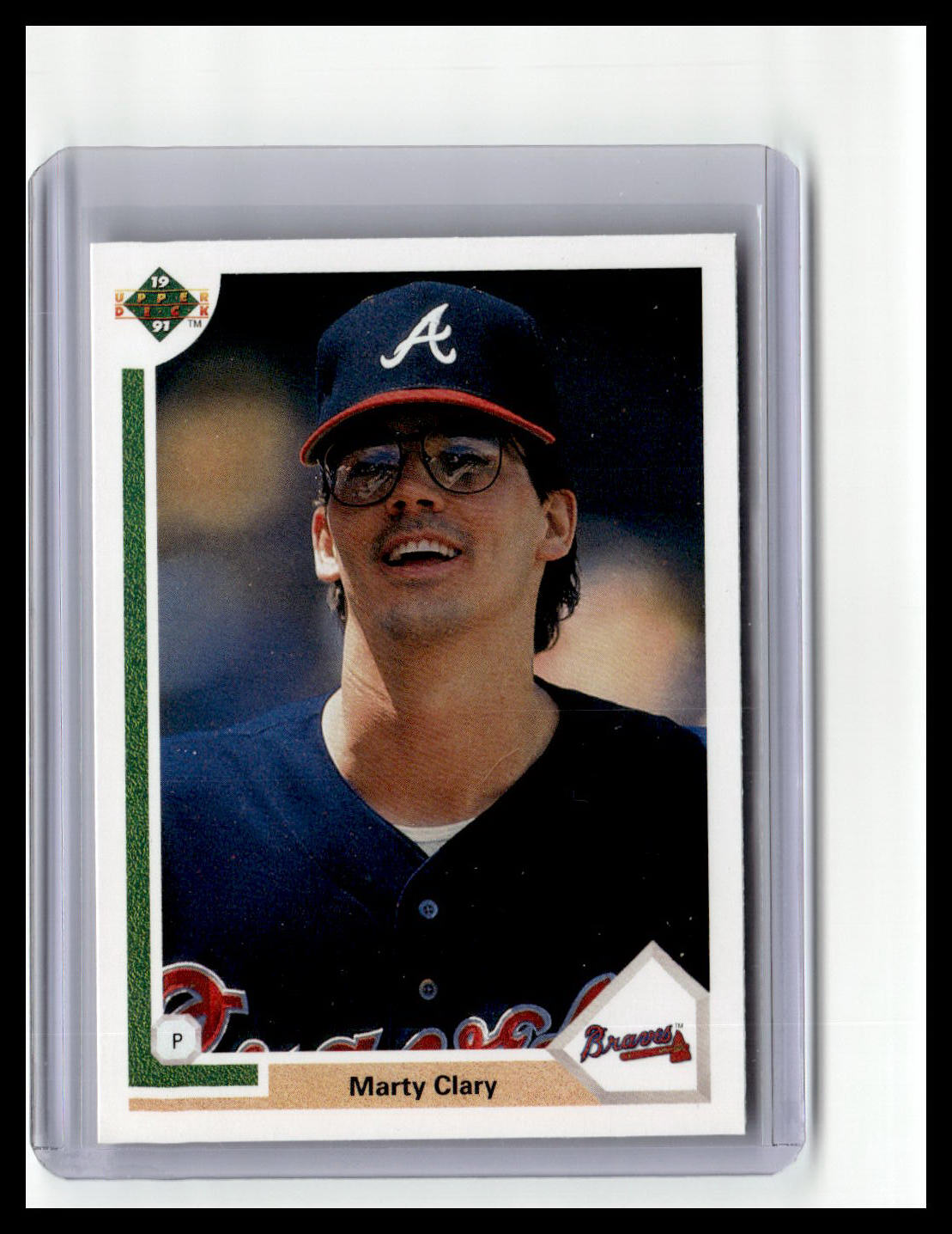 1991 Upper Deck #478b Marty Clary