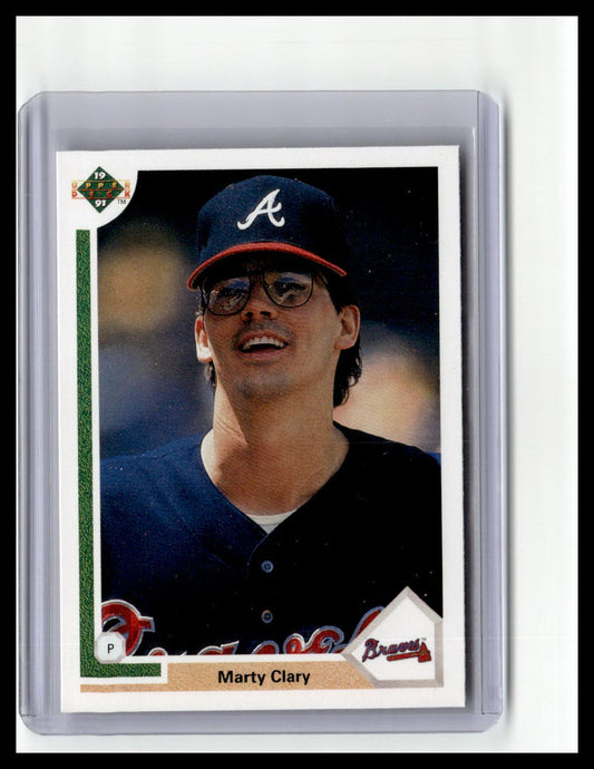 1991 Upper Deck #478b Marty Clary