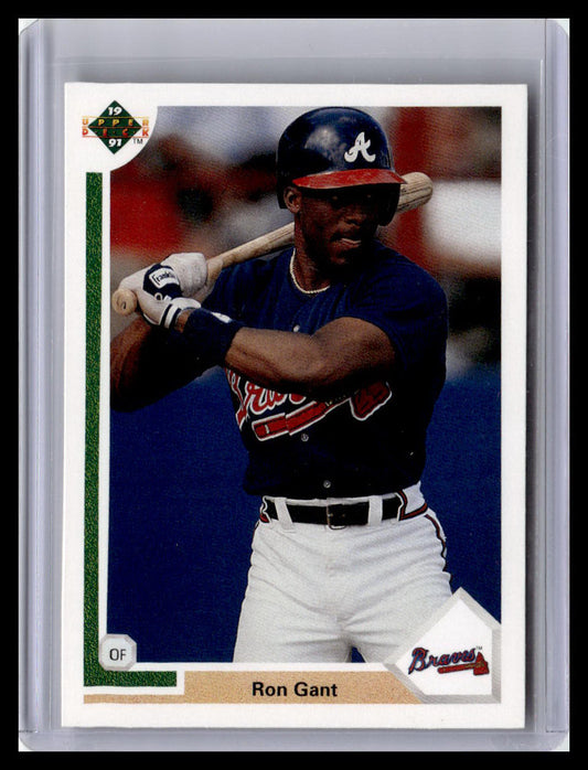 1991 Upper Deck #361b Ron Gant