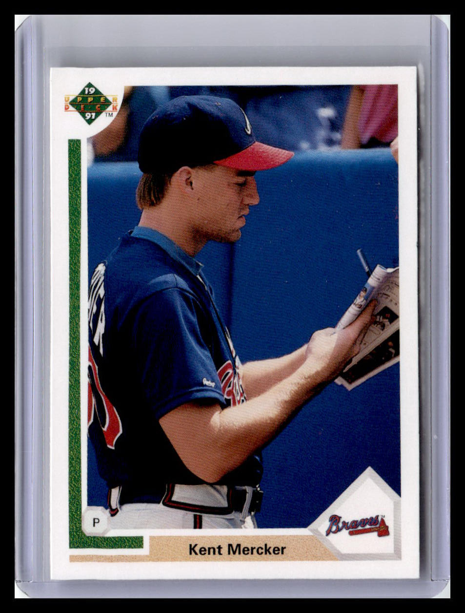 1991 Upper Deck #642 Kent Mercker
