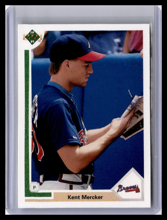 1991 Upper Deck #642 Kent Mercker