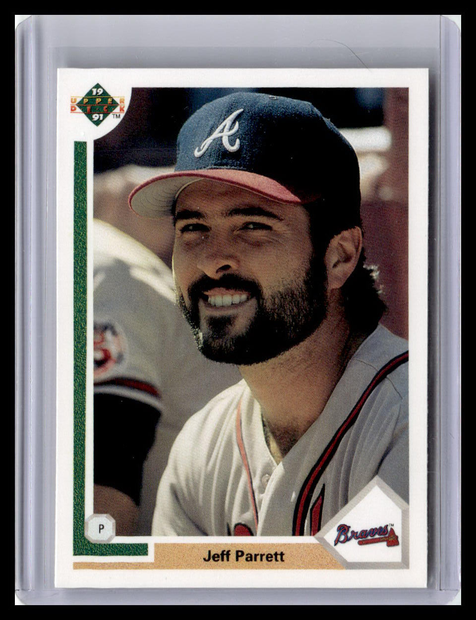 1991 Upper Deck #417b Jeff Parrett