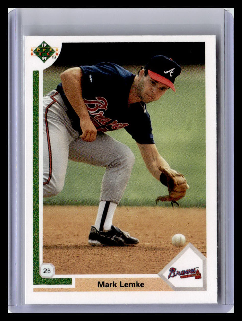 1991 Upper Deck #419 Mark Lemke