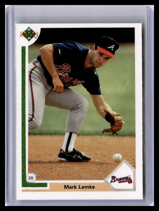 1991 Upper Deck #419 Mark Lemke