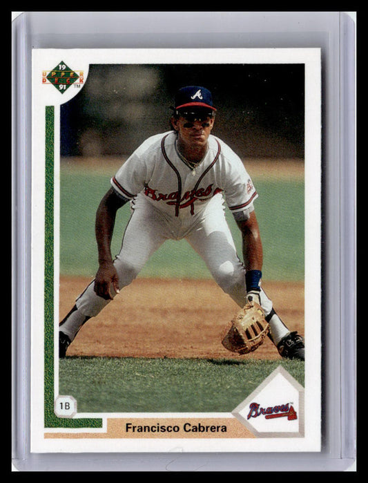1991 Upper Deck #439e Francisco Cabrera