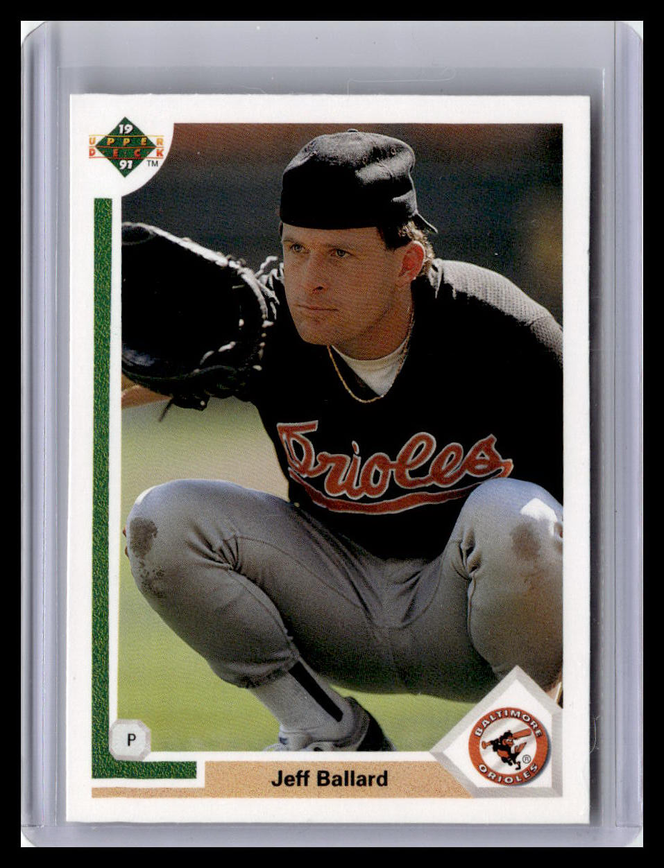 1991 Upper Deck #260b Jeff Ballard