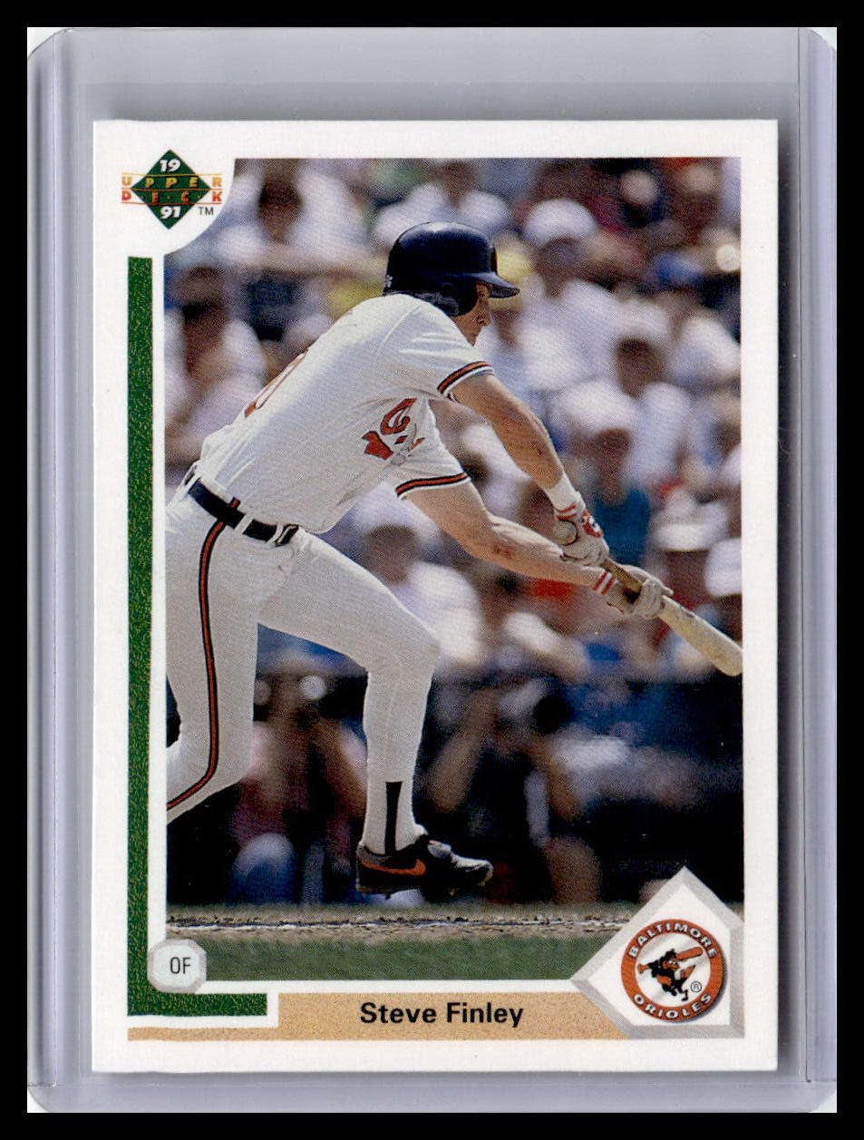 1991 Upper Deck #330d Steve Finley
