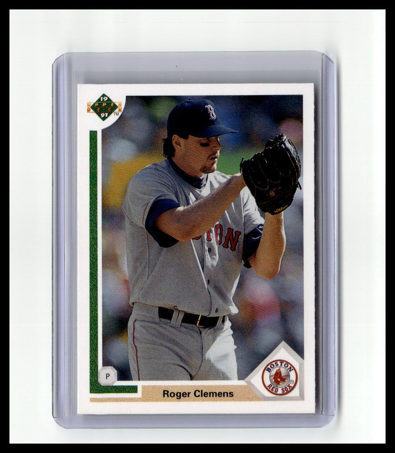 1991 Upper Deck #655b Roger Clemens