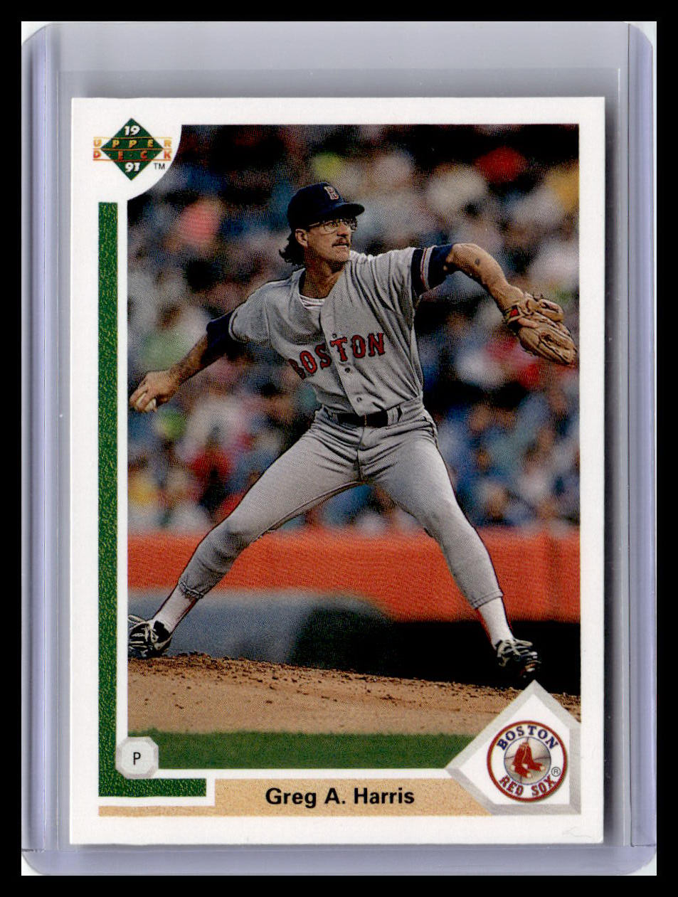1991 Upper Deck #509c Greg A. Harris