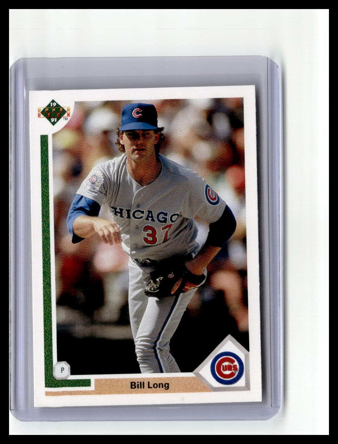 1991 Upper Deck #495b Bill Long