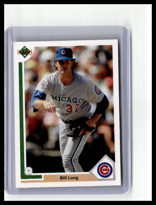 1991 Upper Deck #495b Bill Long