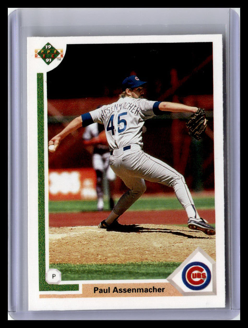 1991 Upper Deck #491 Paul Assenmacher