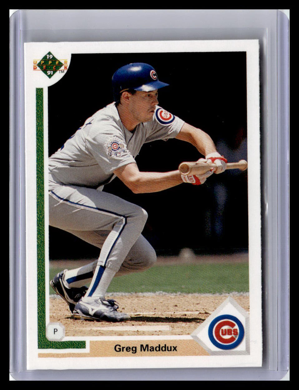1991 Upper Deck #115b Greg Maddux