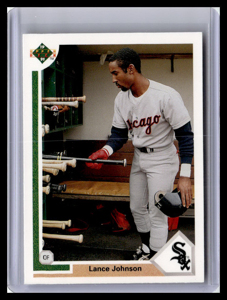 1991 Upper Deck #248 Lance Johnson