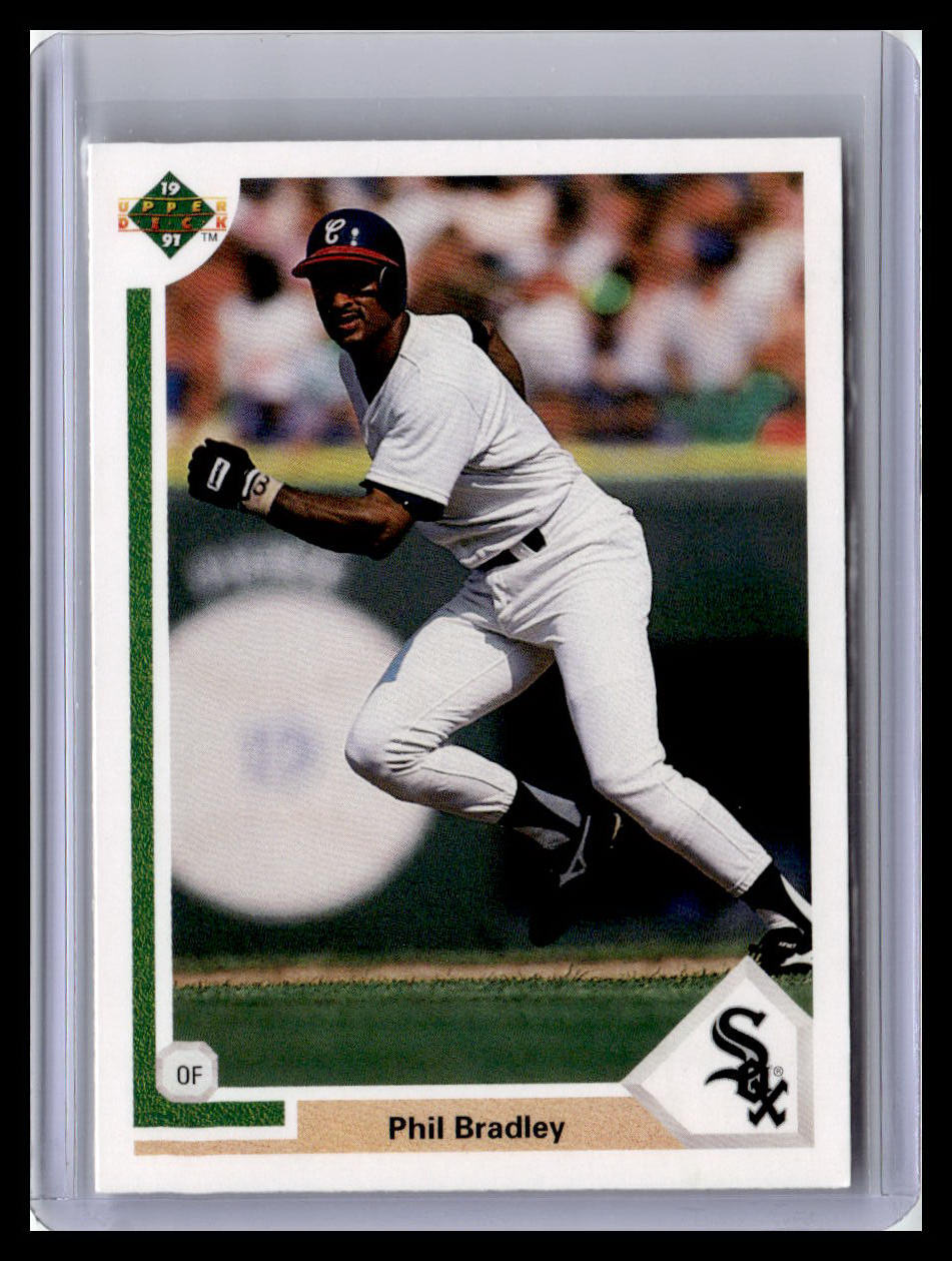 1991 Upper Deck #641b Phil Bradley