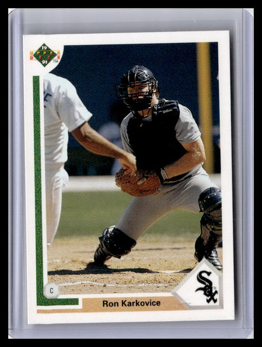 1991 Upper Deck #209 Ron Karkovice