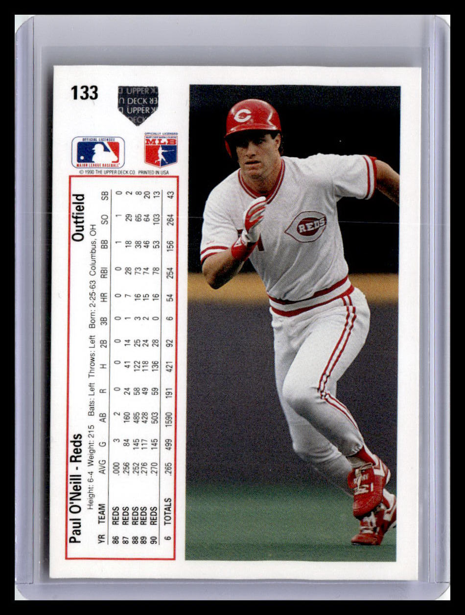 1991 Upper Deck #133 Paul O'Neill