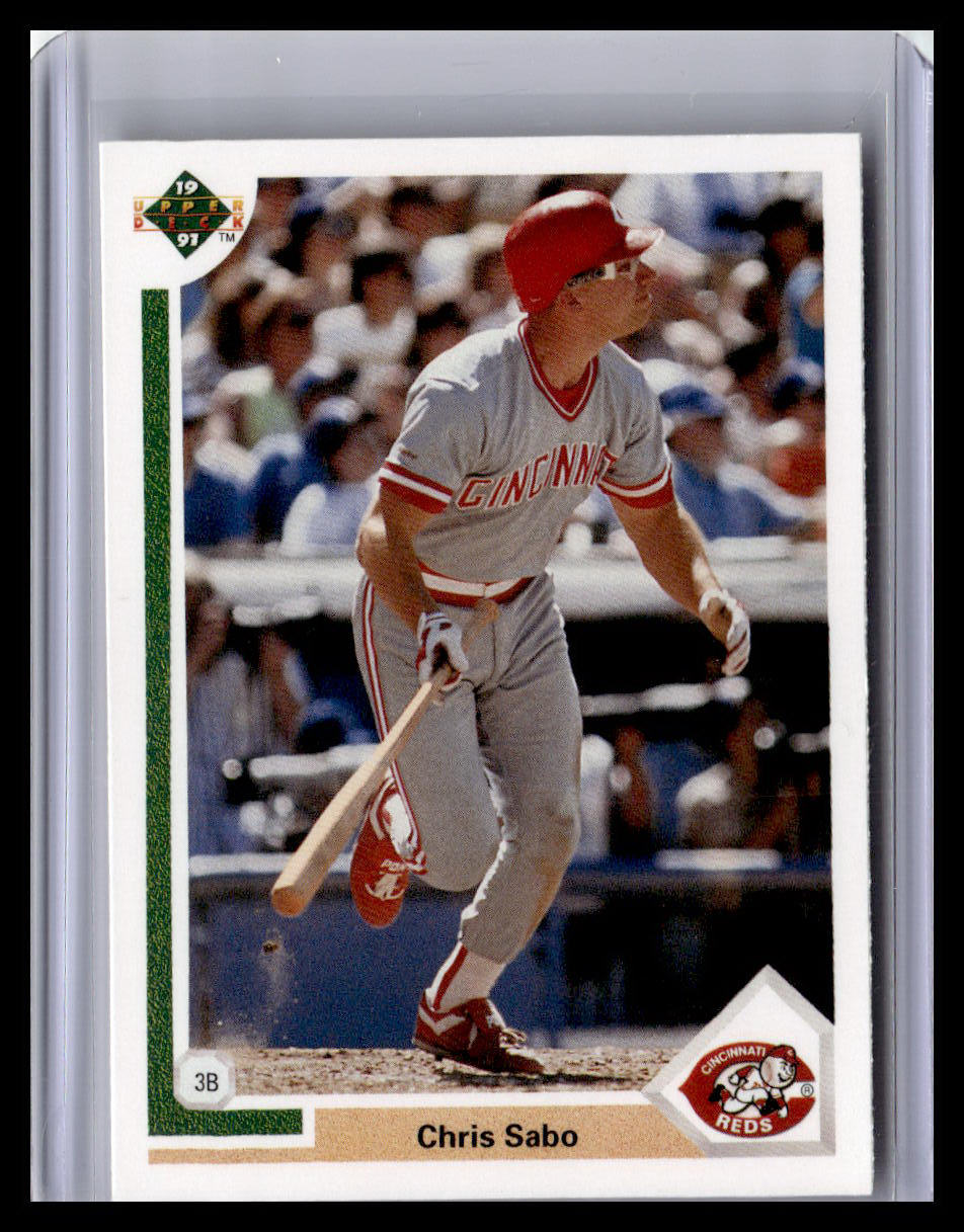 1991 Upper Deck #135c Chris Sabo