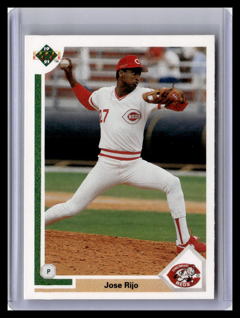 1991 Upper Deck #298b Jose Rijo