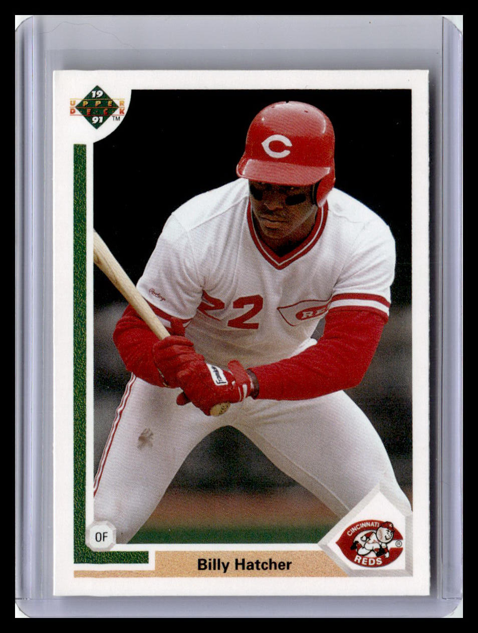 1991 Upper Deck #114b Billy Hatcher