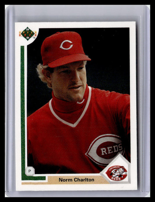 1991 Upper Deck #394d Norm Charlton