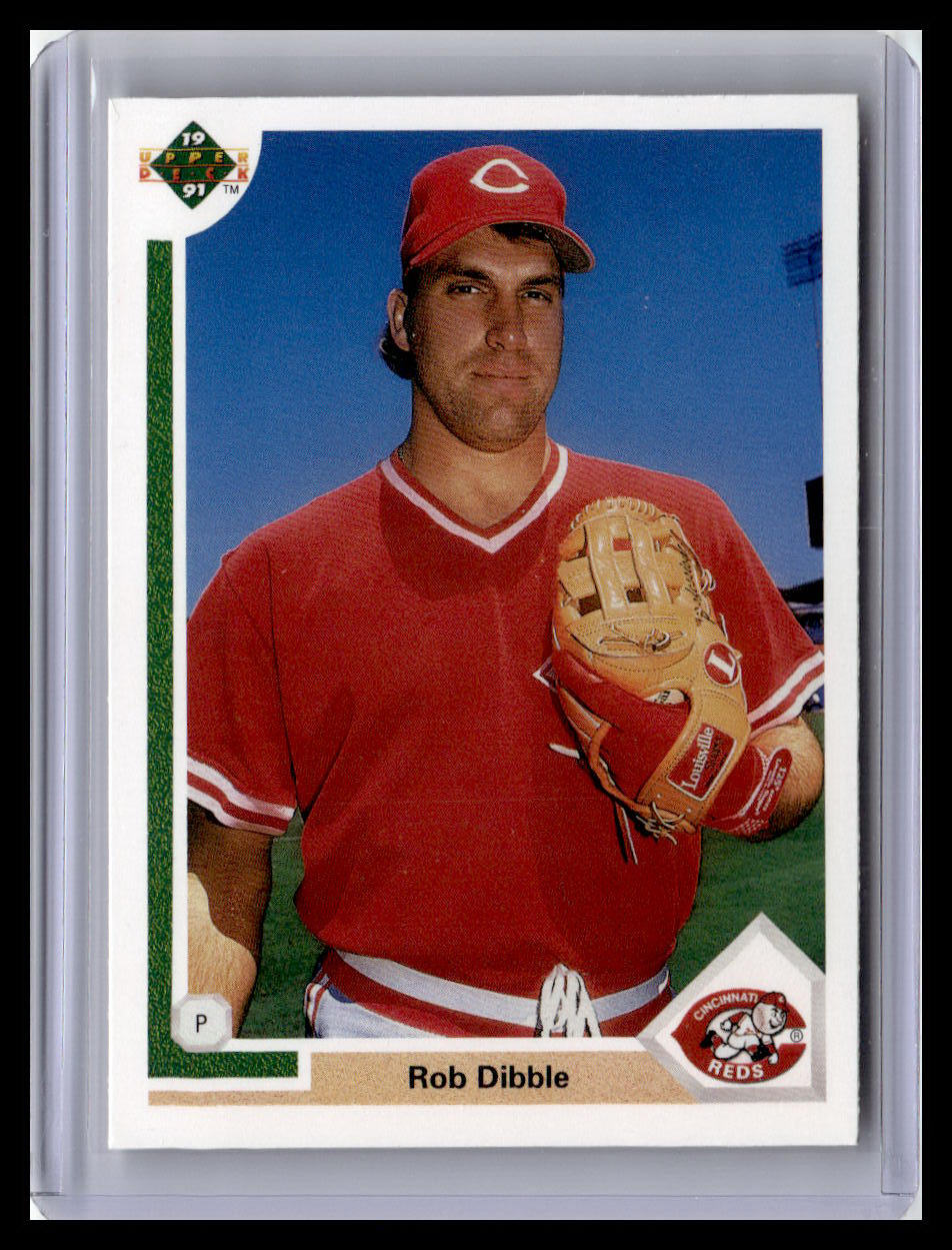 1991 Upper Deck #635d Rob Dibble