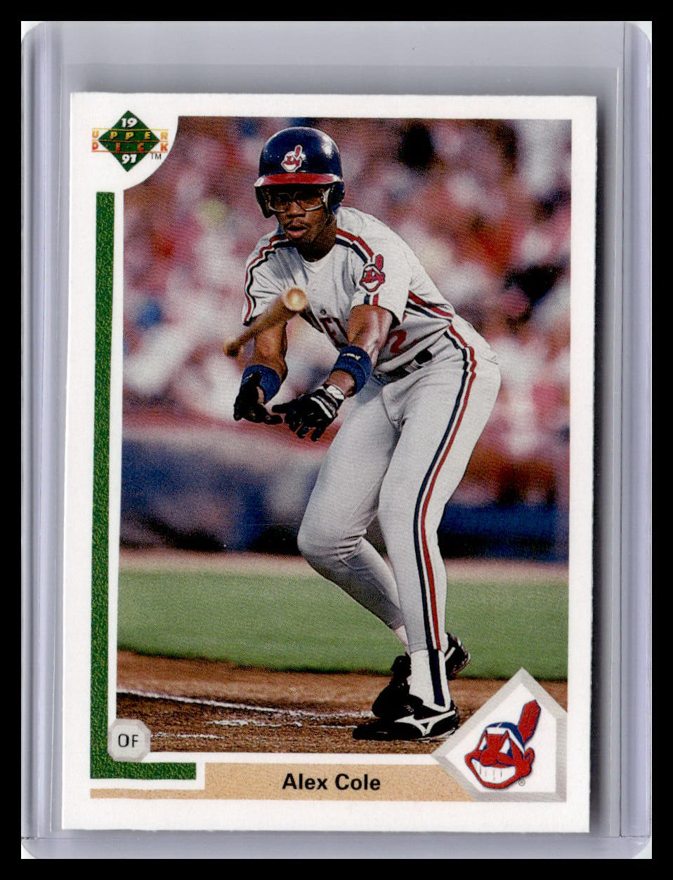 1991 Upper Deck #654b Alex Cole