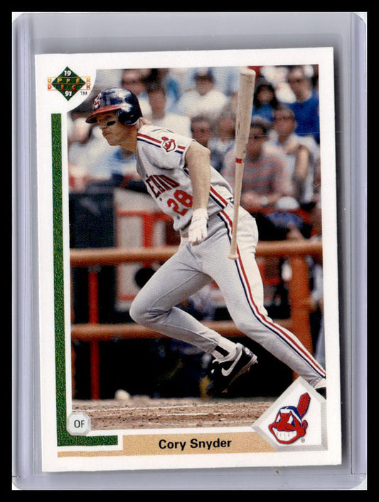 1991 Upper Deck #123b Cory Snyder