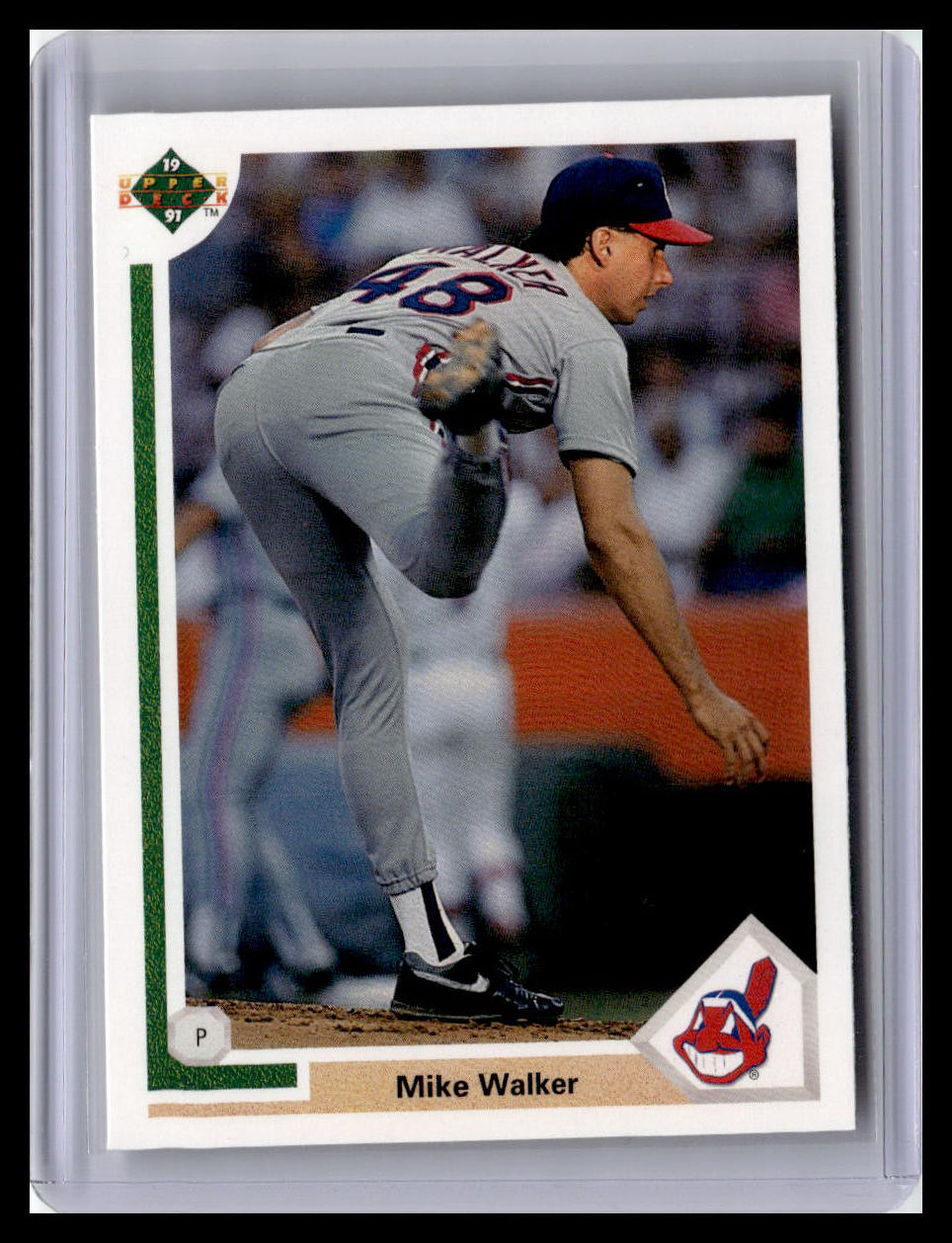 1991 Upper Deck #694c Mike Walker