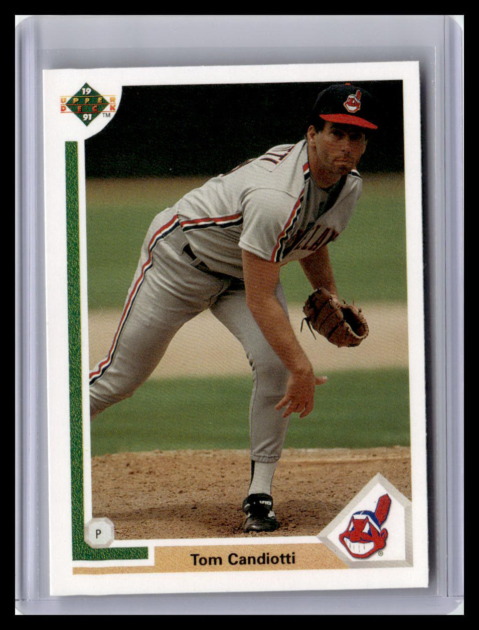 1991 Upper Deck #218b Tom Candiotti