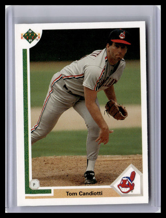 1991 Upper Deck #218b Tom Candiotti
